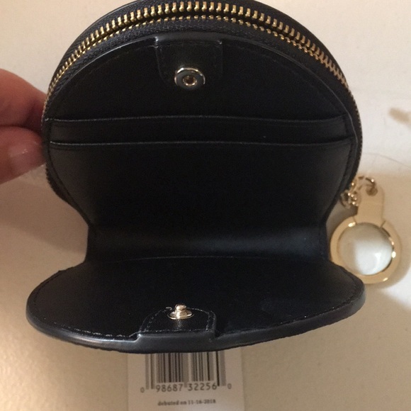 Kate Spade Larchmont Ave Sari Black Leather Wallet - Picture 3 of 7